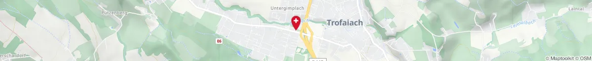 Kartendarstellung des Standorts für Stadt-Apotheke Trofaiach OG in 8793 Trofaiach
